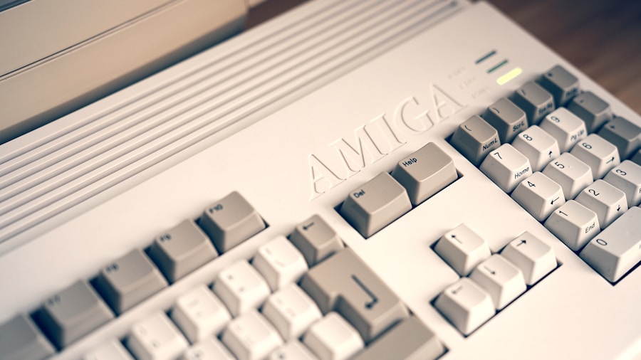 amiga retro computer system