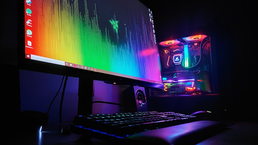computer build setup components