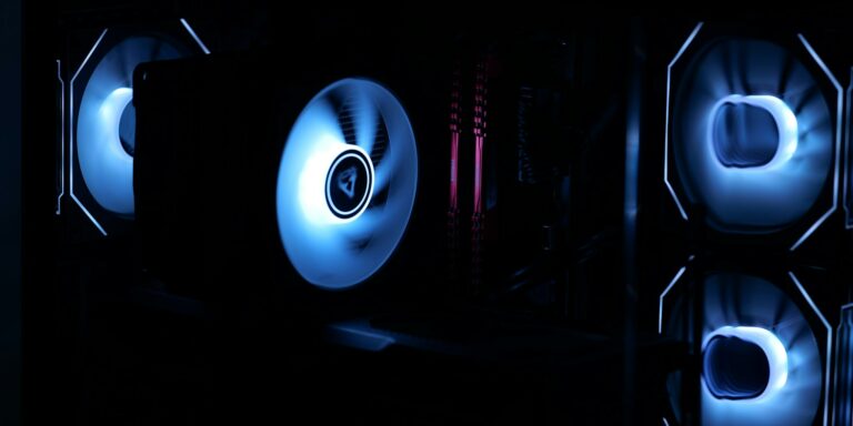 computer case internal cooling system