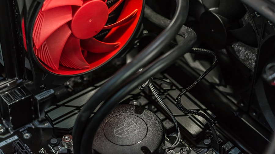 computer cooling system fans