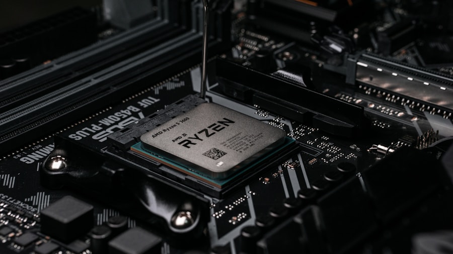 computer motherboard CPU installation
