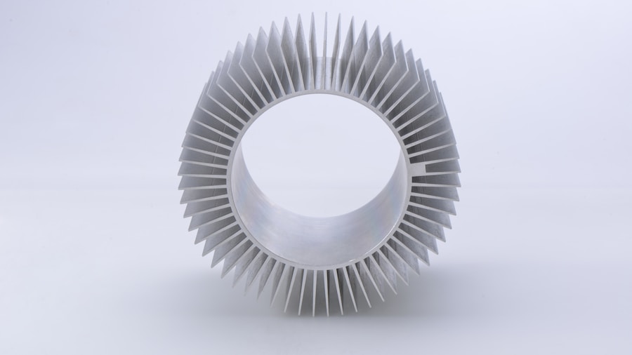 computer processor cooler tower aluminum