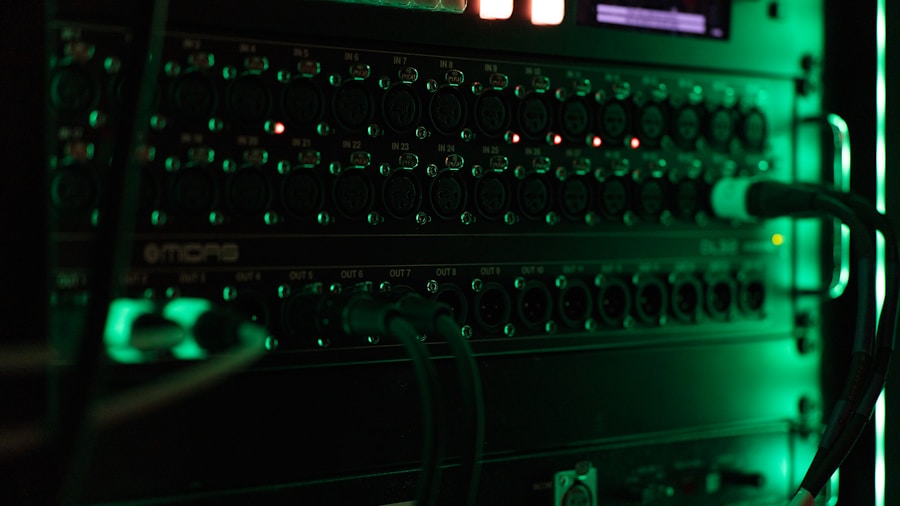 data center server room technology