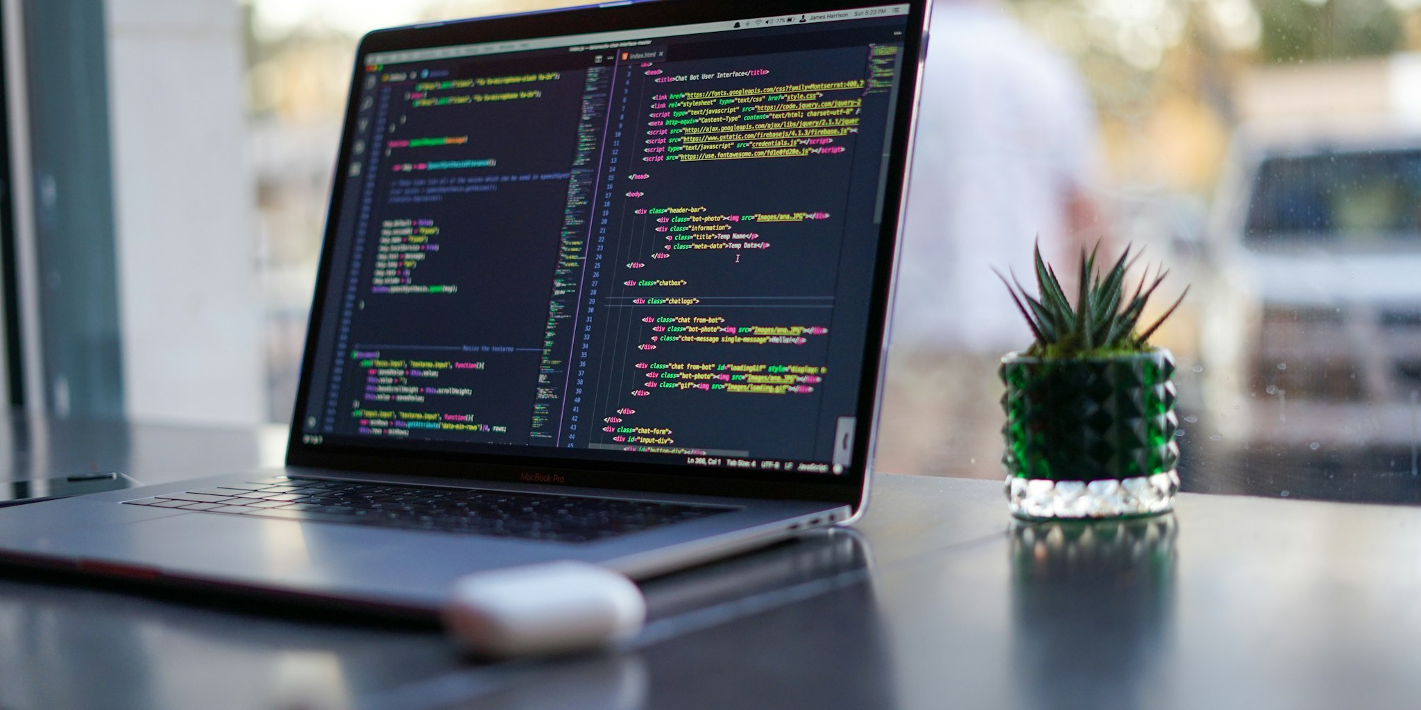 developer laptop computer AI work