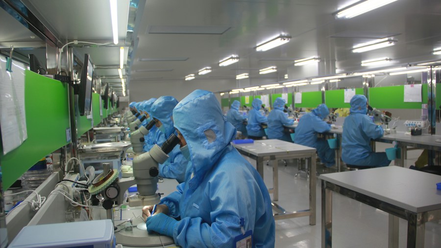 factory circuit board production line