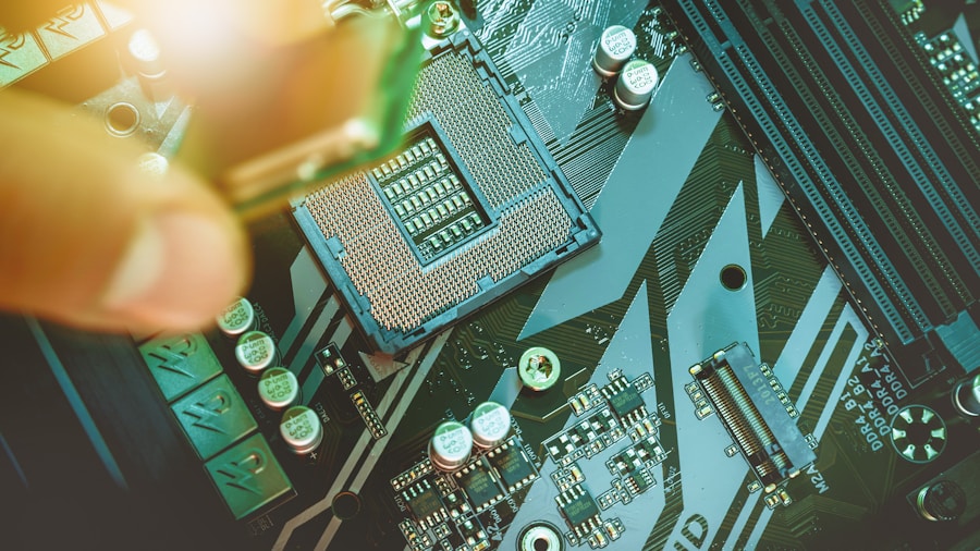 frustrated customer checking pc components store