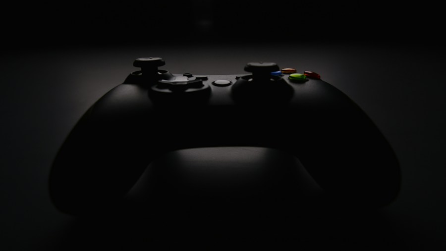 gaming console controller gameplay