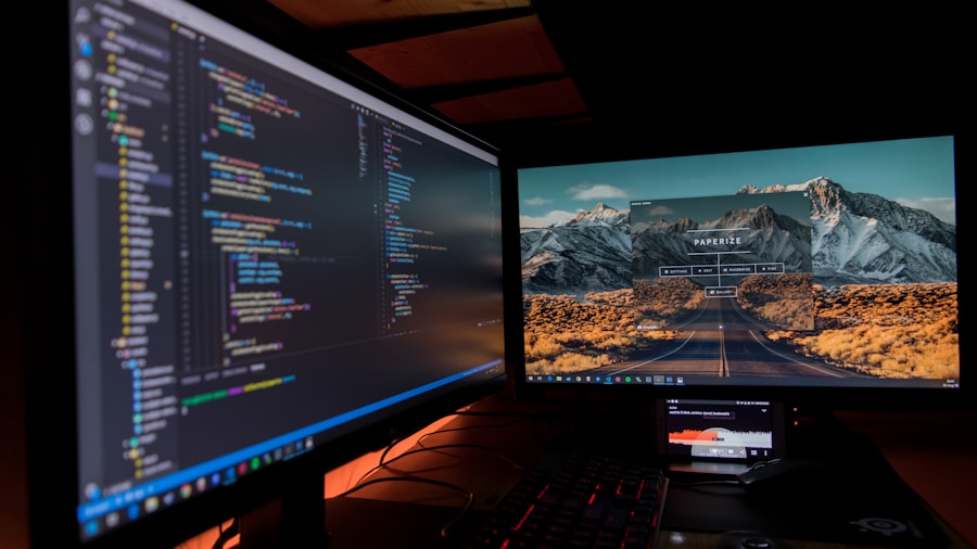 AMD Ryzen 5 7500 Non-F CPU Coming With Integrated Graphics: What Shoppers Should Know 2 laptop with monitor display setup
