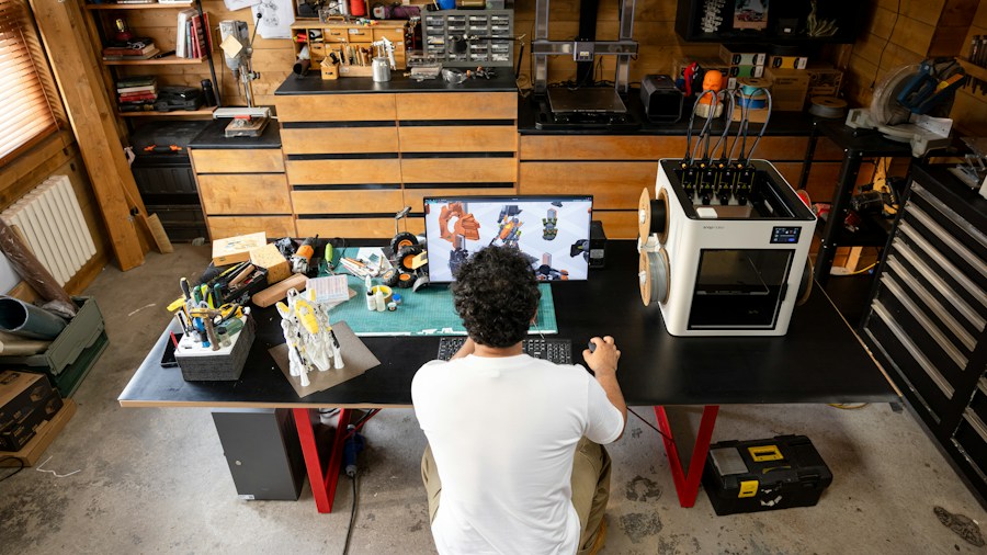 Custom Copper Gaming PC Build Goes Viral: What This Means for Enthusiasts 2 PC hardware workbench assembly