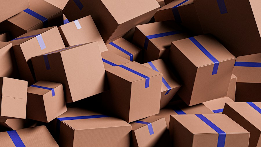 storage boxes warehouse