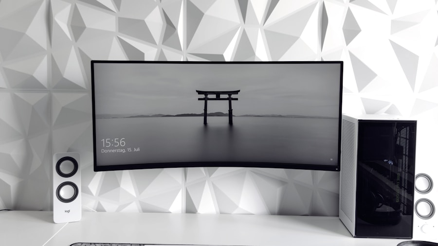 ultrawide curved gaming display