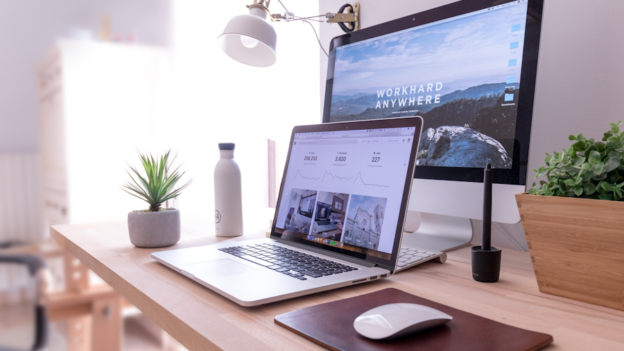 wireless home office desk